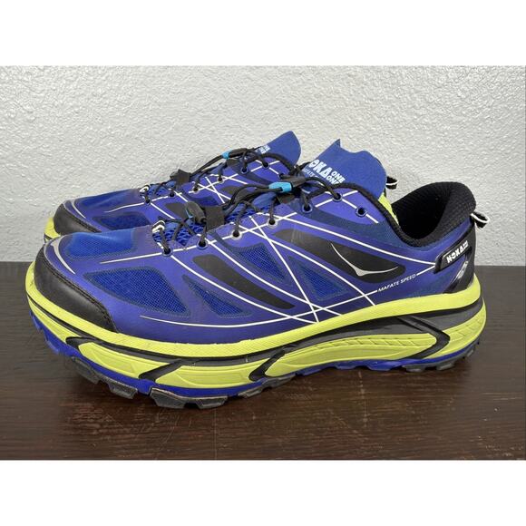 Hoka One One Men’s 12.5 Mafate Speed Blue 30109 030 BLIB Kiko RARE Free Shipping main image 10